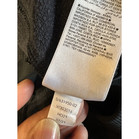 Athleta Sweatpants Balance Wide Leg Tencel Fleece Black Flare Women's XL 631950 - Picture 4 of 10